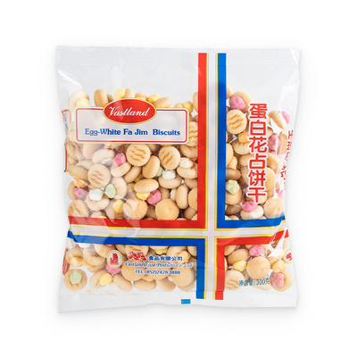香港大地蛋白花占饼干300g/包