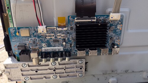 原装拆机小米L75M7-EA主板DKTV-B014-T963-AC屏HV750QUB-F91 屏线