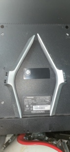 原装拆机东芝 55U67EBC 55U6700C底座 支架 带原装螺丝铝合金材质