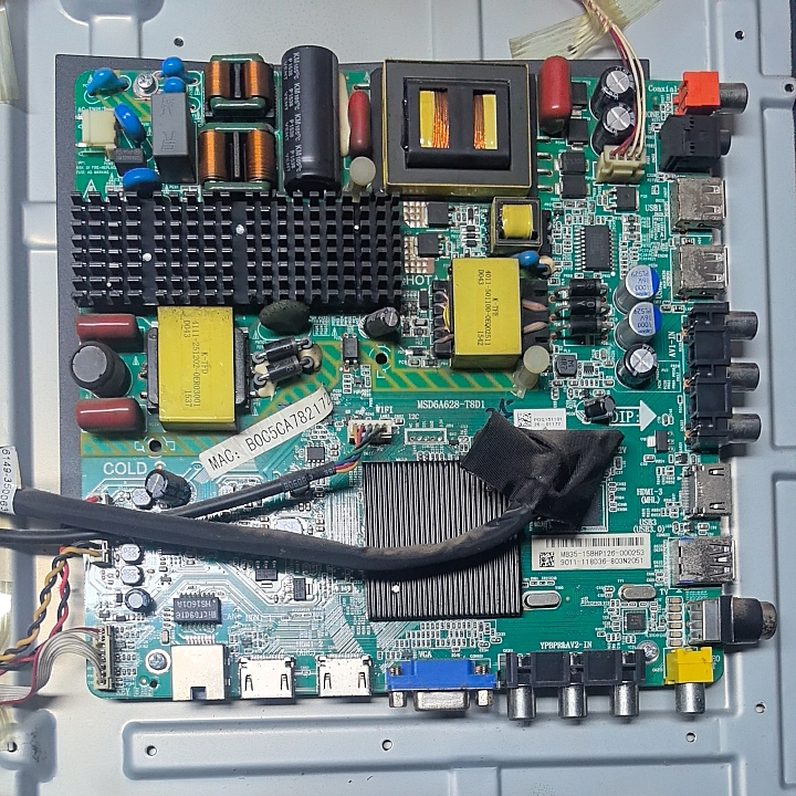 飞利浦49PFF5201/T3主板 MSD6A628-T8D1配LG屏