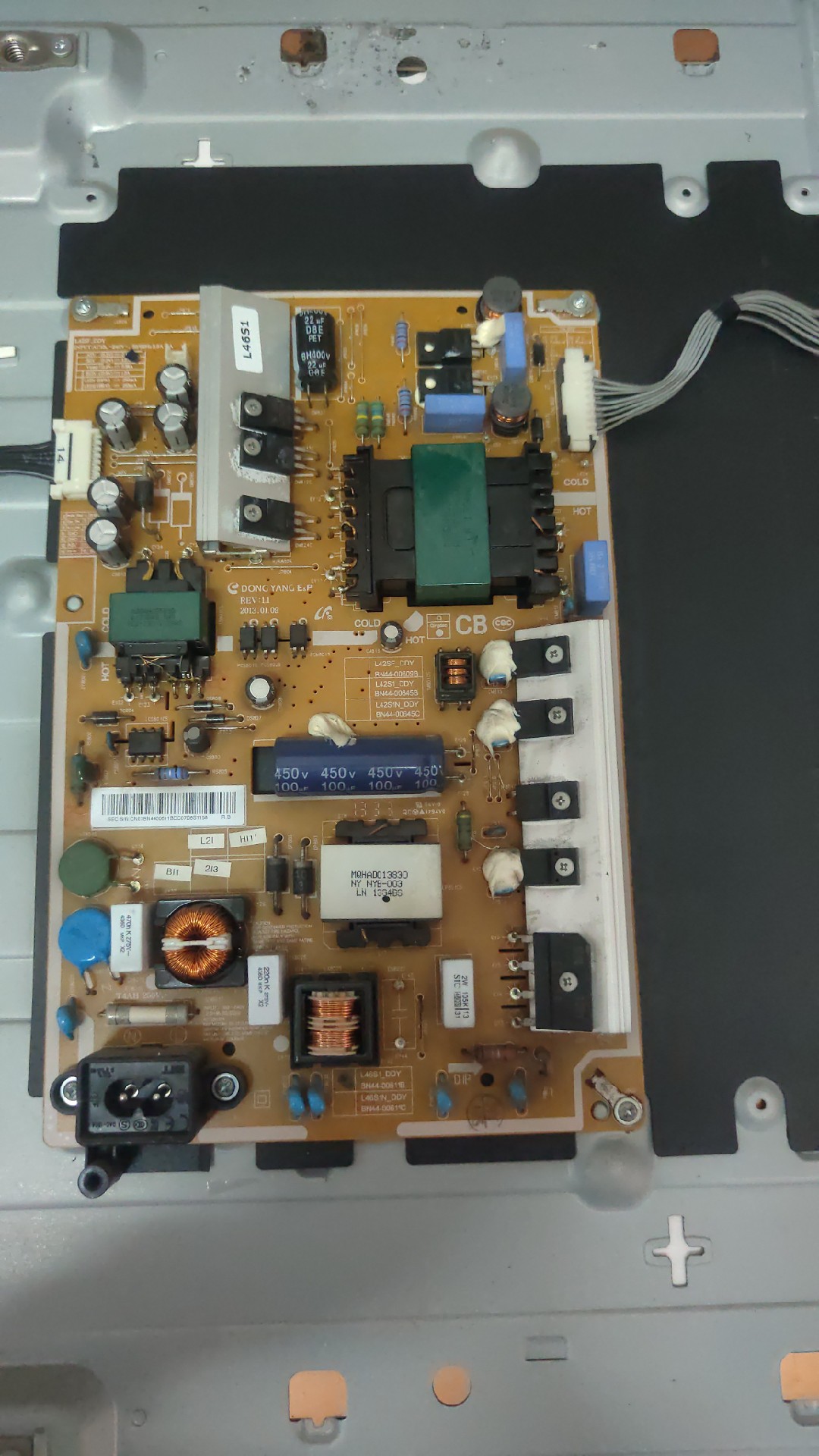 测好！三星UA40F5000AR UA46F5500AJ电源板BN44-00611B/00609B好