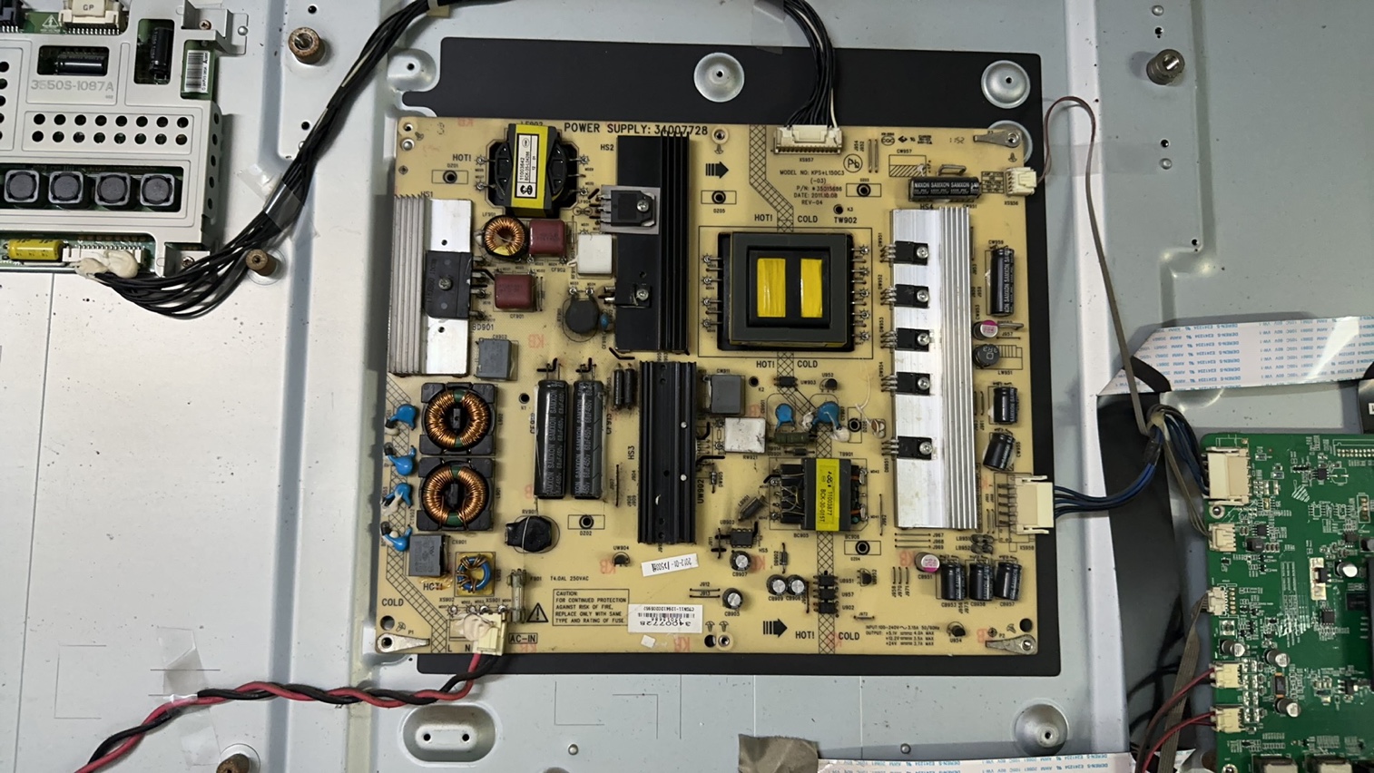 康佳LED42IS95D LED47IS11PD LED55X5000电源板34007728 35015686