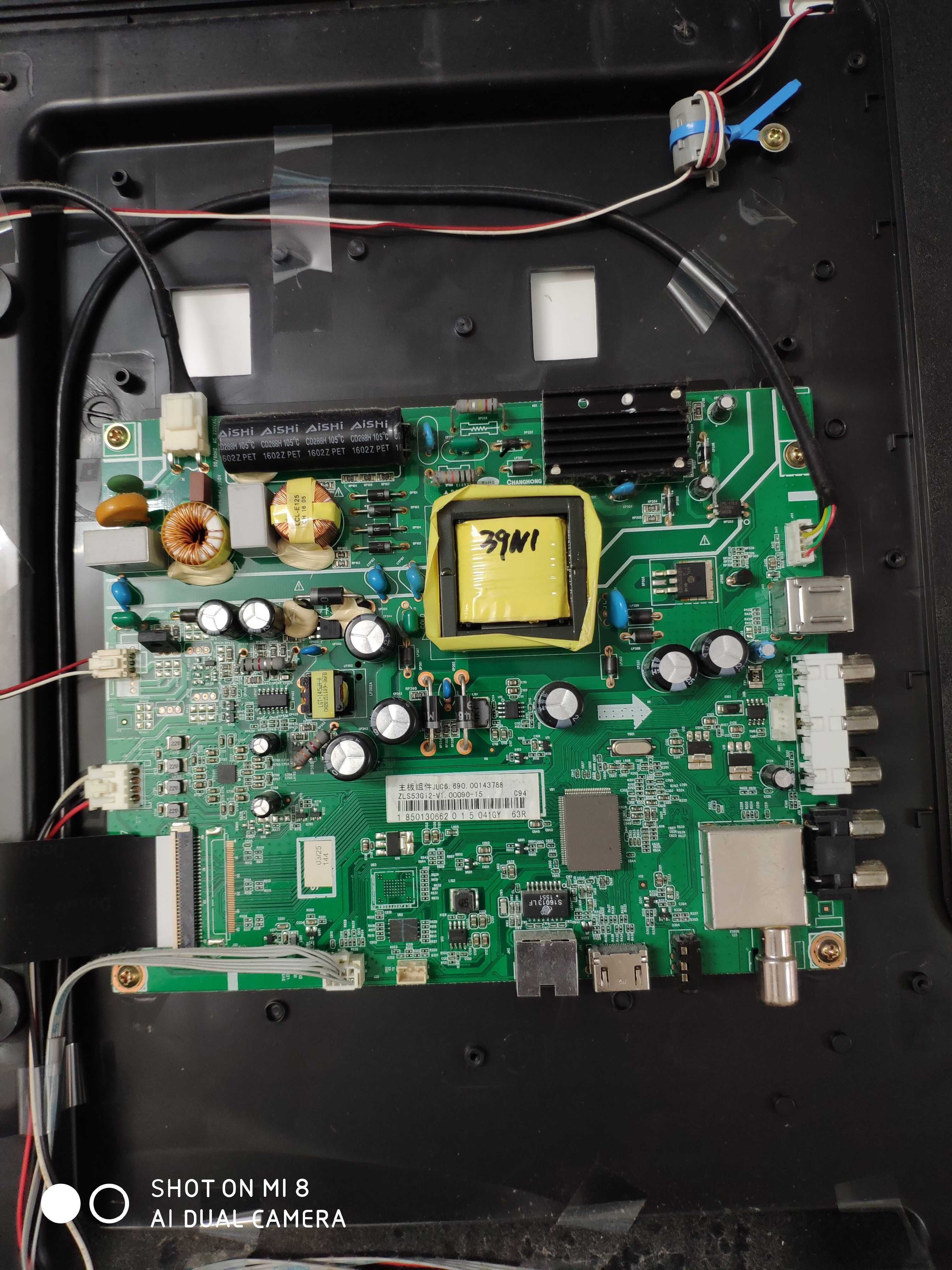 长虹39D2000N/39N1主板JUC7.820.00138497屏C390X15/X14-E1/E3-A