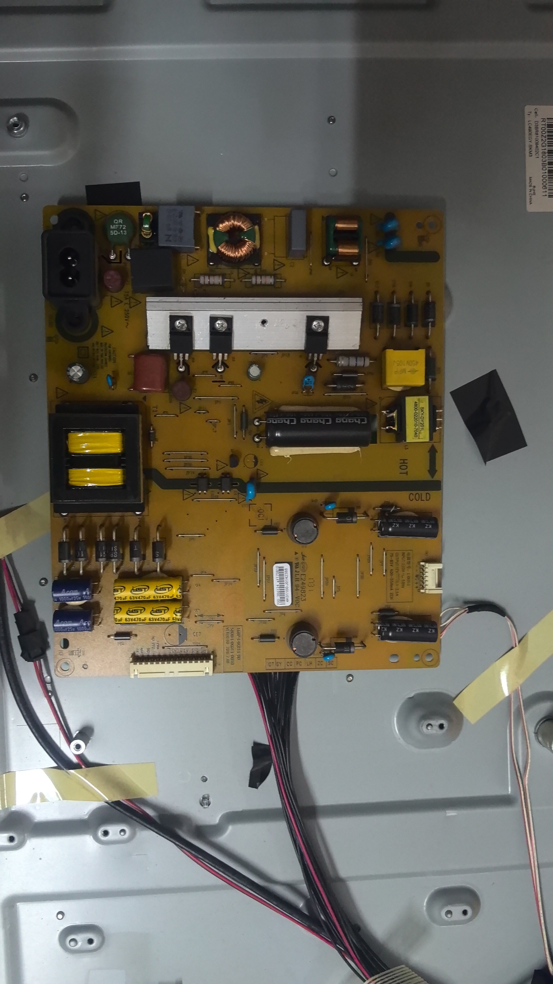 原装创维49E6000电源板5800-L4K011-0010 168P-L4K011-00