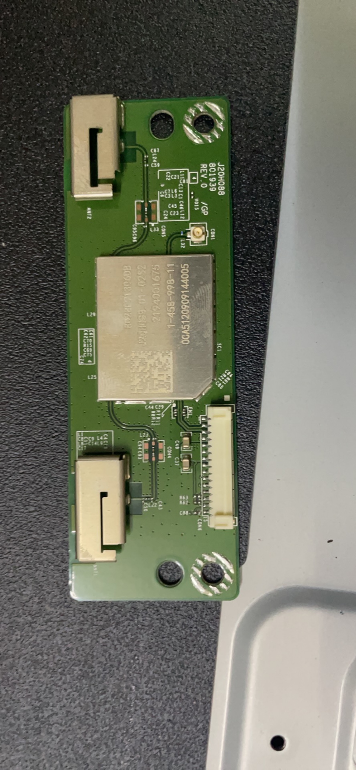 原装索尼KD-49/55/75X7500F无线网卡J20H088.01  1-458-998-11