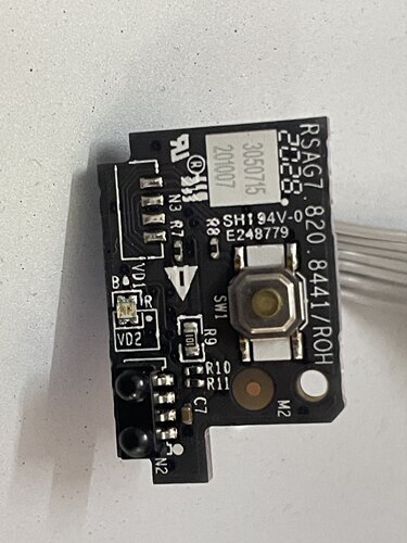 海信65E3F H65E3A 65T51F HZ65A55遥控接收板 按键RSAG7.820.8441