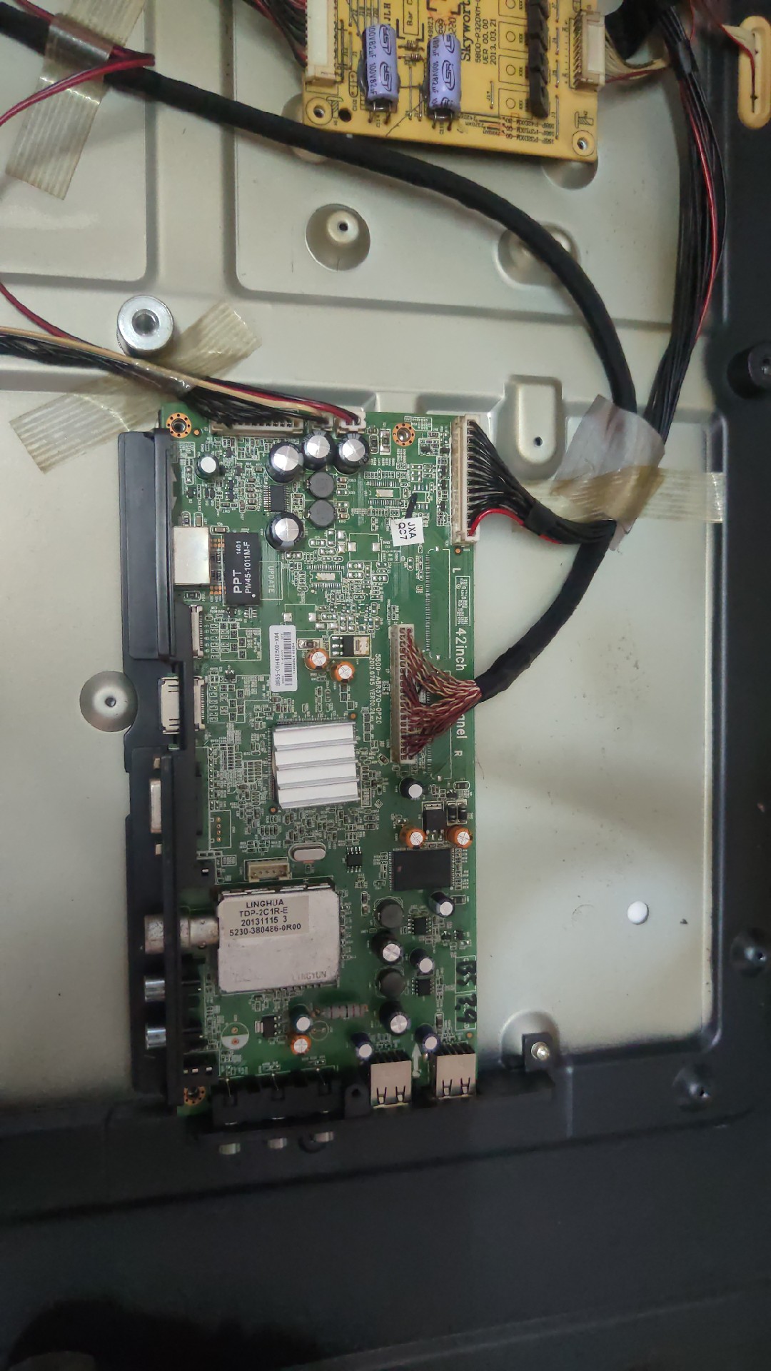 原装创维42E500E主板5800-A8R570-0P20/0P40配屏REL420FY QD0-100