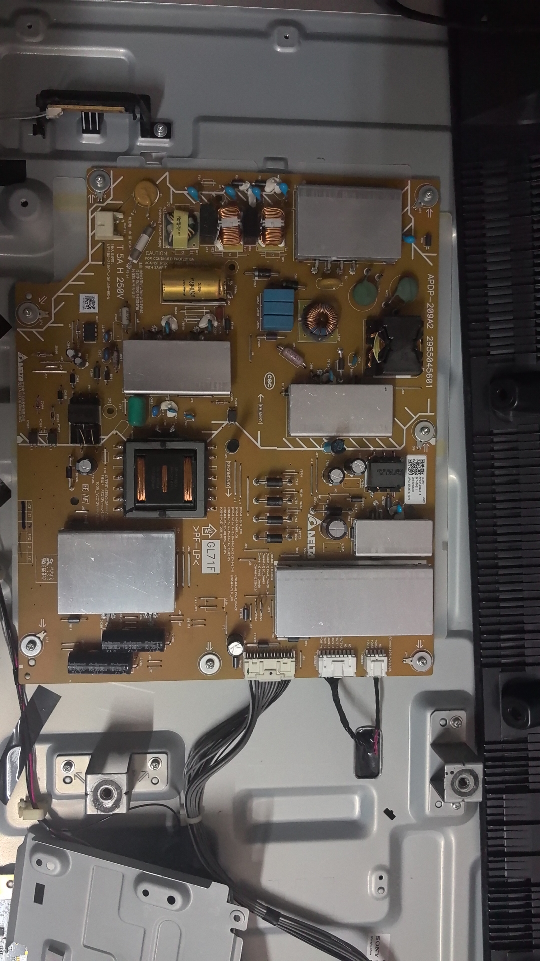 原装索尼KD-55X8000E液晶电视电源板APDP-209A1/2 2955045601现货