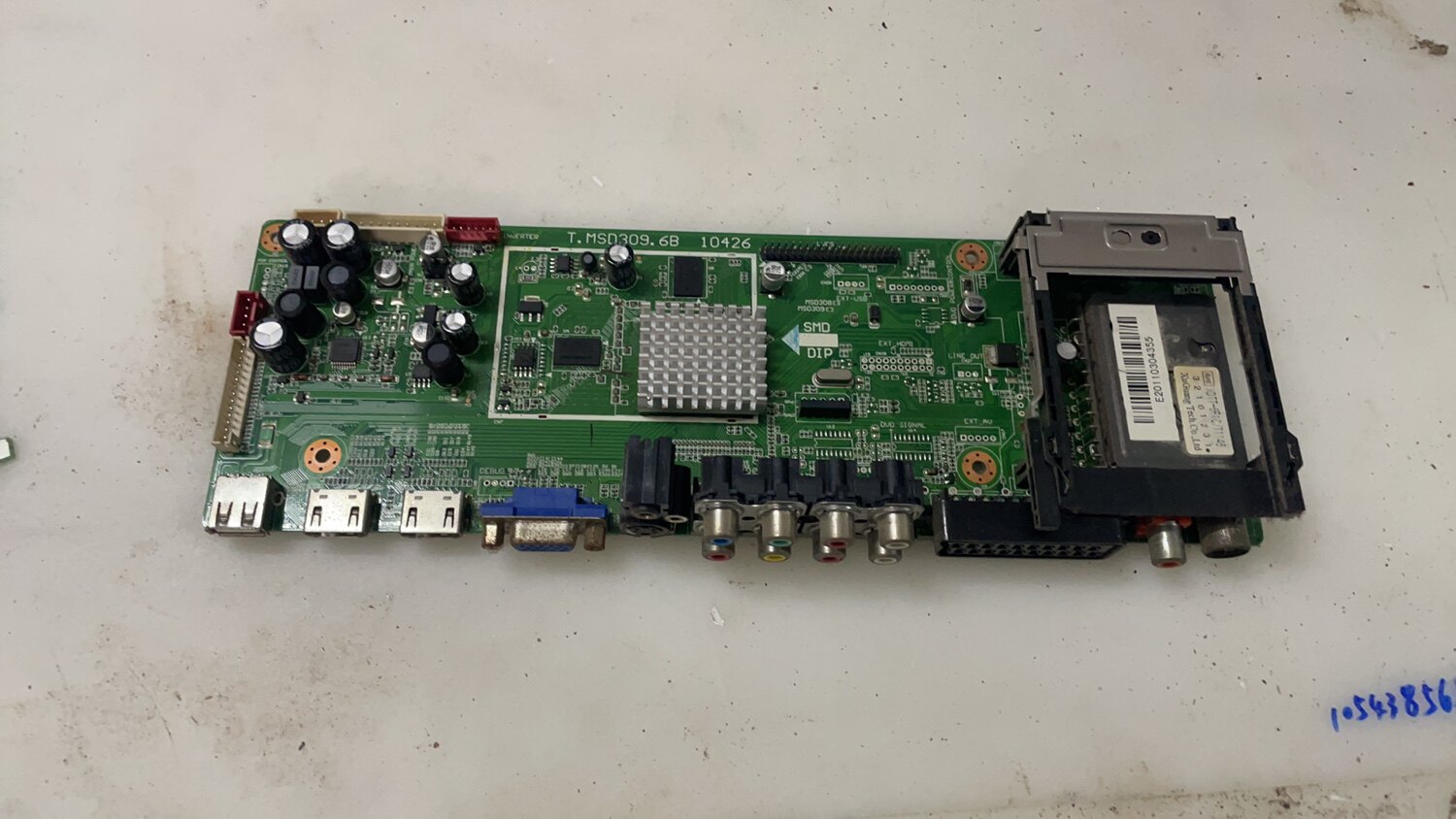 组装机主板T.MSD309.6B  10426屏LTA320AP02 测好