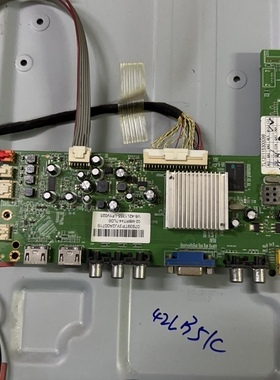 东芝42L1351C主板V8-42L1355-LF1V025配屏LVF420AUDD