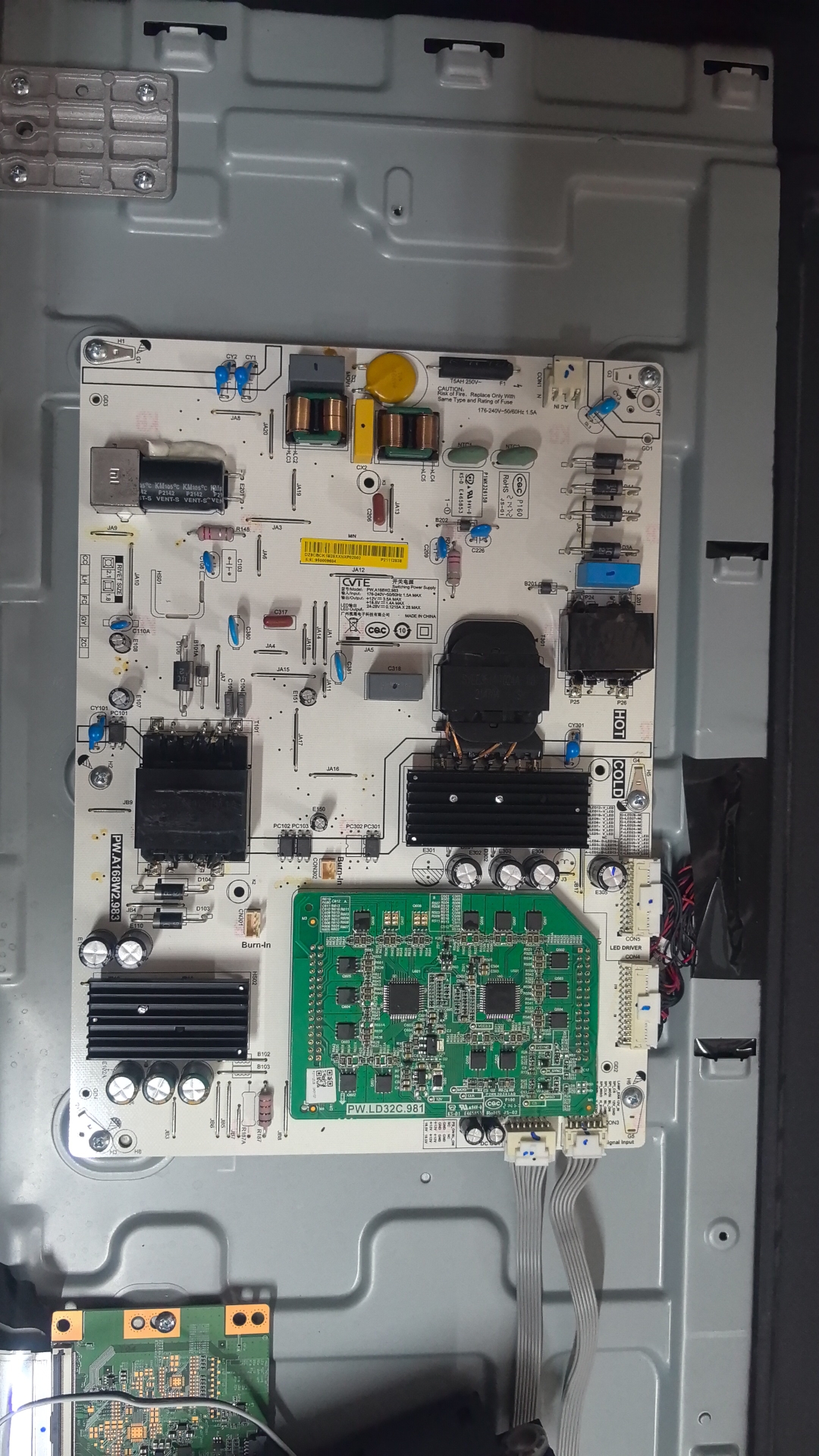 测试好！原装小米 L50M7-ES 液晶电视电源板 PW.A168W2.983 现货