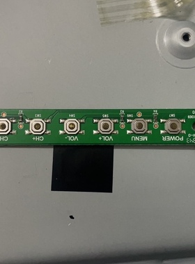 飞利浦65PUF6023/T3遥控接收板 按键板4713-5500C1-A2123K01