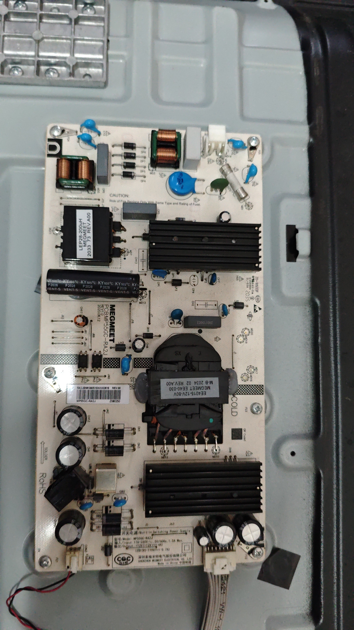 原装红米L55R6-A L55R6-B 液晶电视 电源板MP55GC-RA2J 测好 现货