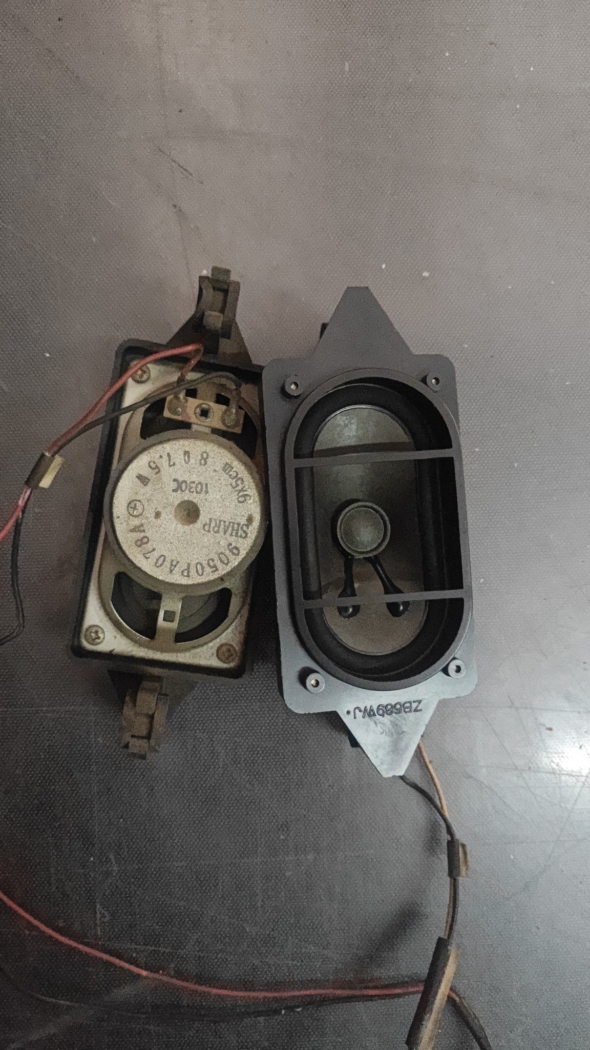 原夏普LCD-32L/G100A/Z100A喇叭9050PA078A 9x5cm 8欧7.5W 一对价