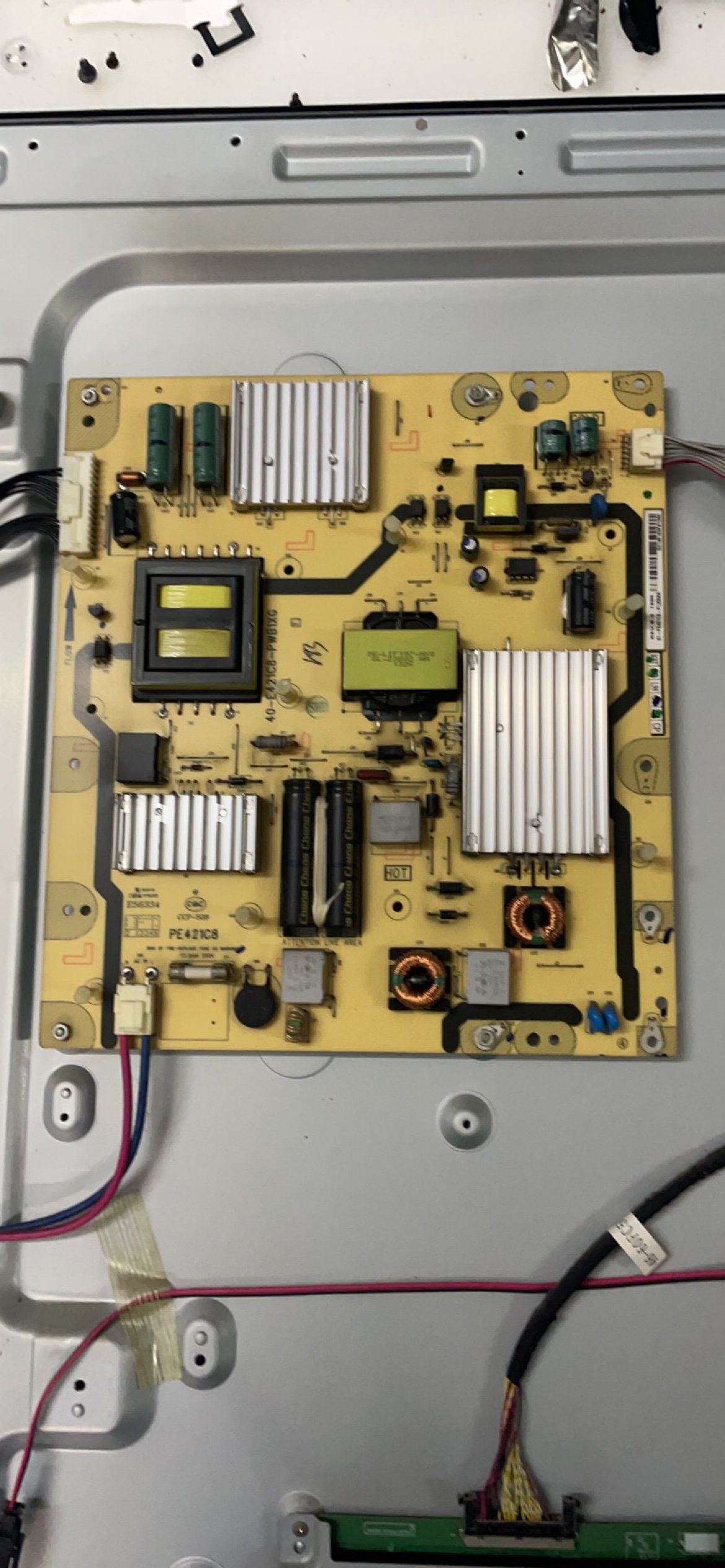 TCL L43/50E5000A/E L50F3600A-3D电源板40-E421C8-PWB1XG/PWE1XG