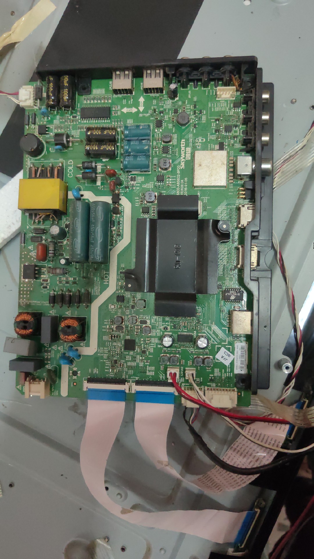 原装创维 43E3500主板5800-A8S632-0P20/0P40屏RDL430FY(LD0-10D)