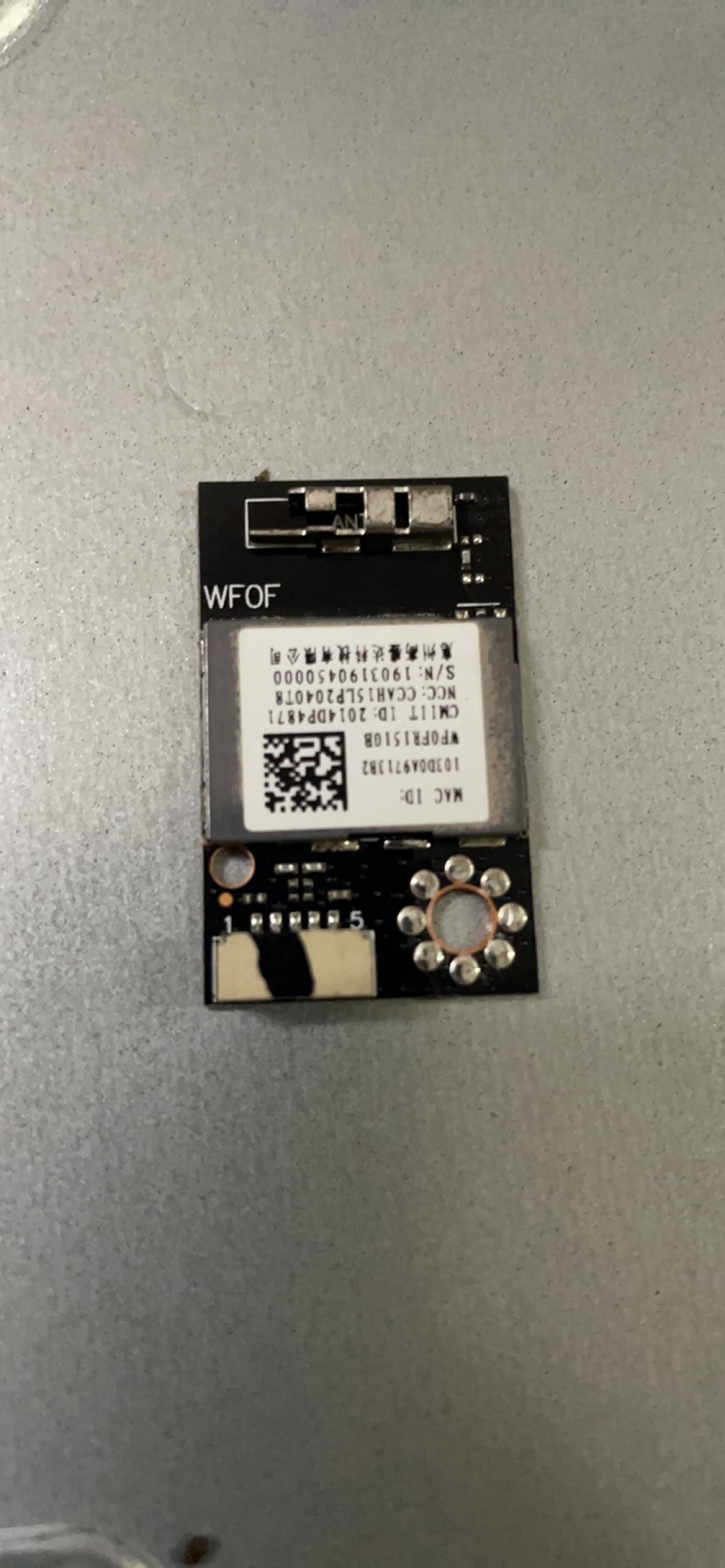 乐视D55PUC2N网卡 无线网卡 Wifi接收板103D0A9713B2