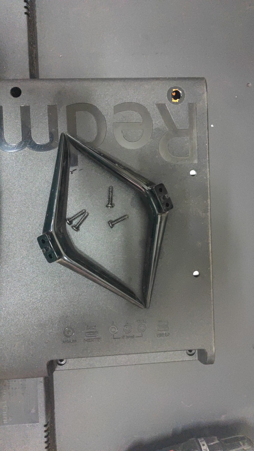 原装小米红米L32R6-A L32M7-EA底座 支架 带螺丝  拆机件  实图