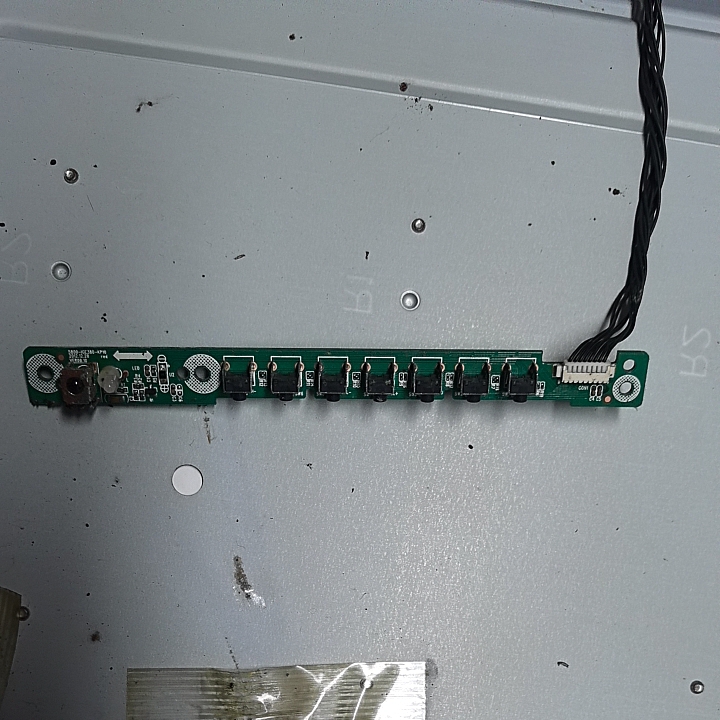 创维55E380S遥控接收板 按键板5800-IGE380-KP10