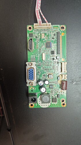 显示器原装 松人 R240A驱动板 主板 JRY-F5DFHD-AV1按键4线