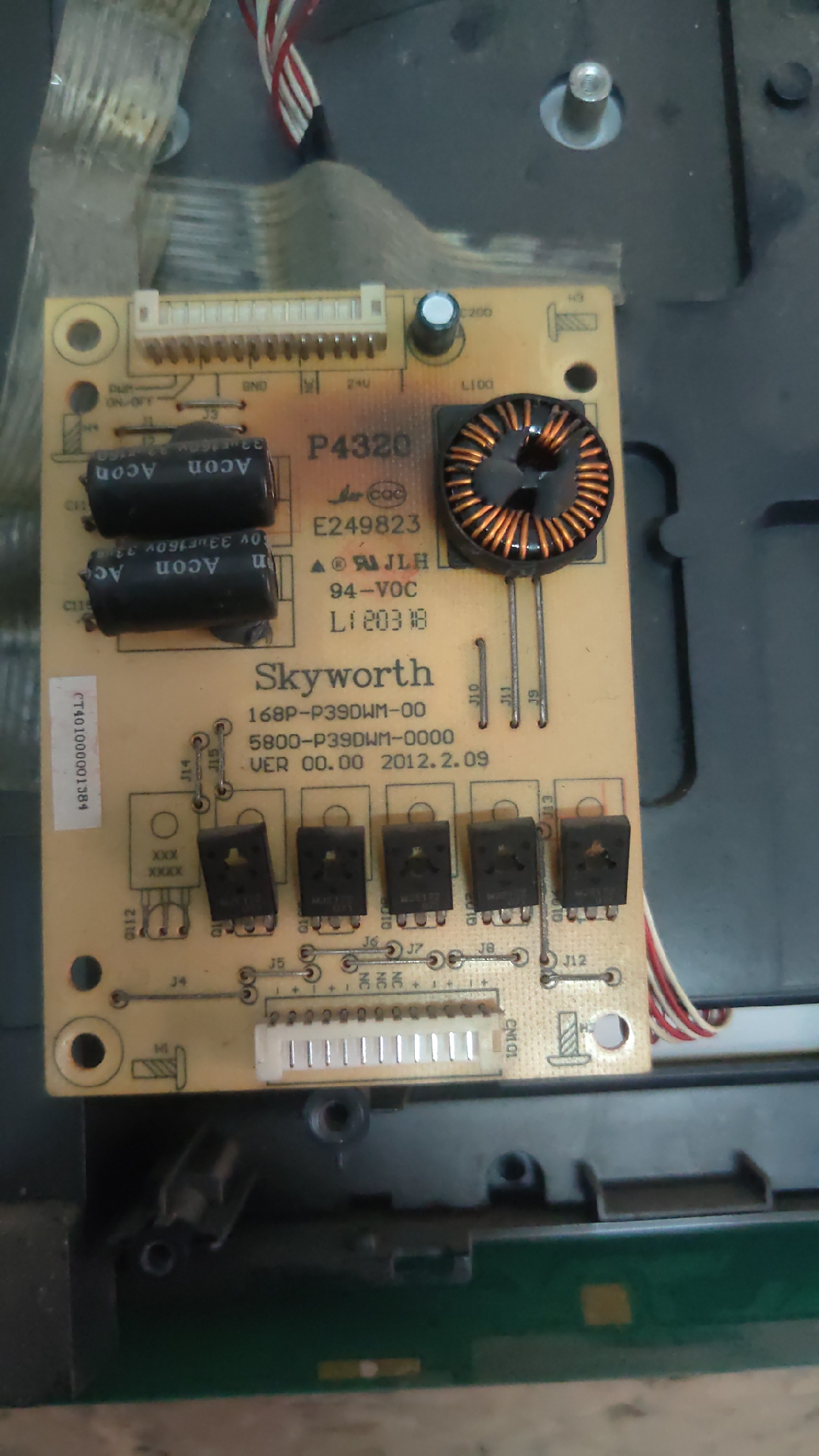 原装创维39E5CHR 39E350D恒流板168P-P39DWM-00 5800-P390WM-0000