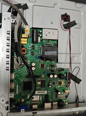 原装拆机联通39寸 主板HK-T.RT2644P91 背光两组配屏T390XVN01.0