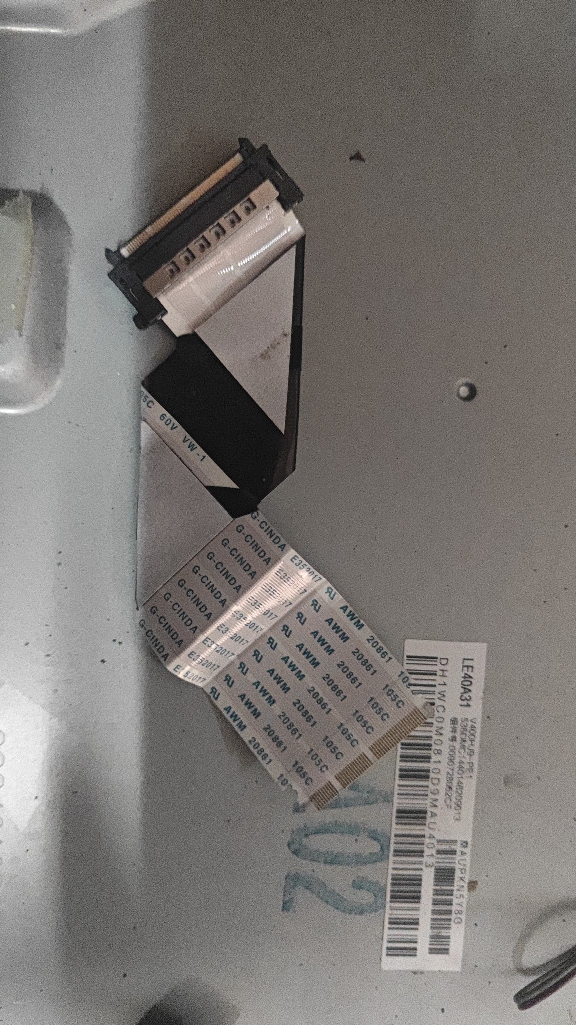 海尔LE40A31屏线 主板连接边板屏线 原装机拆机