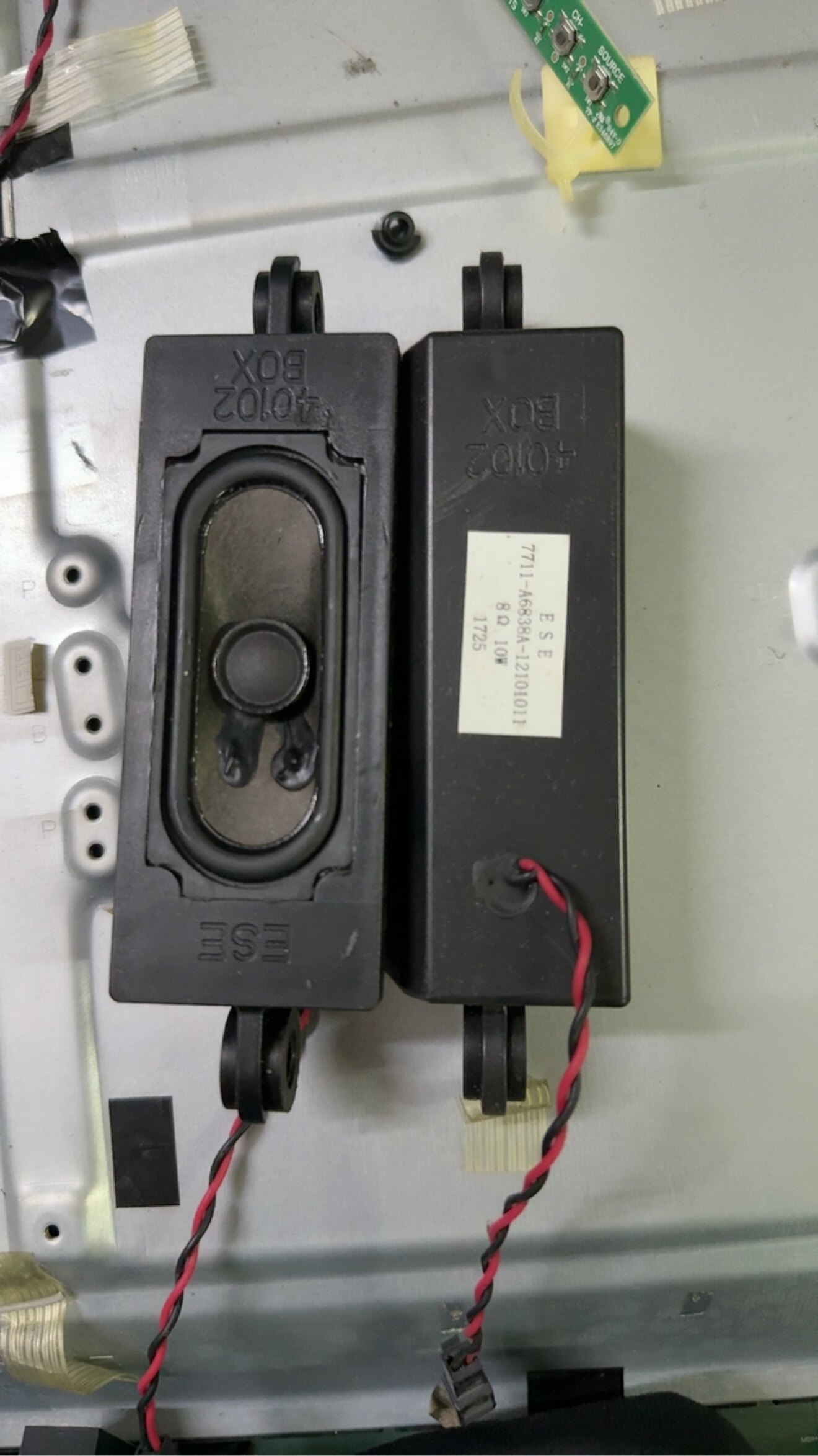 原装飞利浦55PUF6092/T3喇叭7711-A6838A-12101011 8Ω 10W一对价