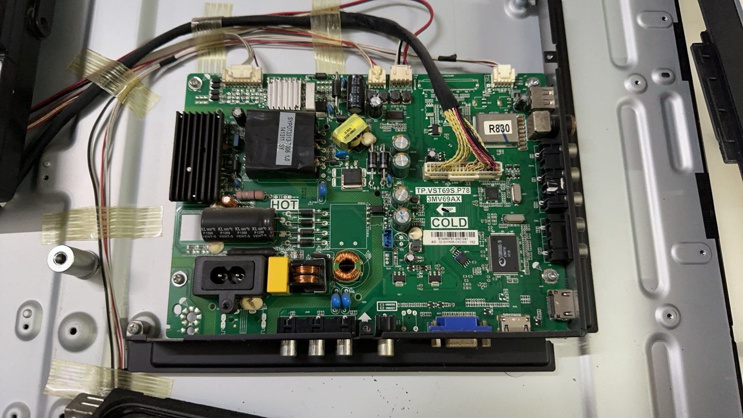 原装松下TH-40A405C主板TP.VST69S.P78屏LVF400SSD0 E4