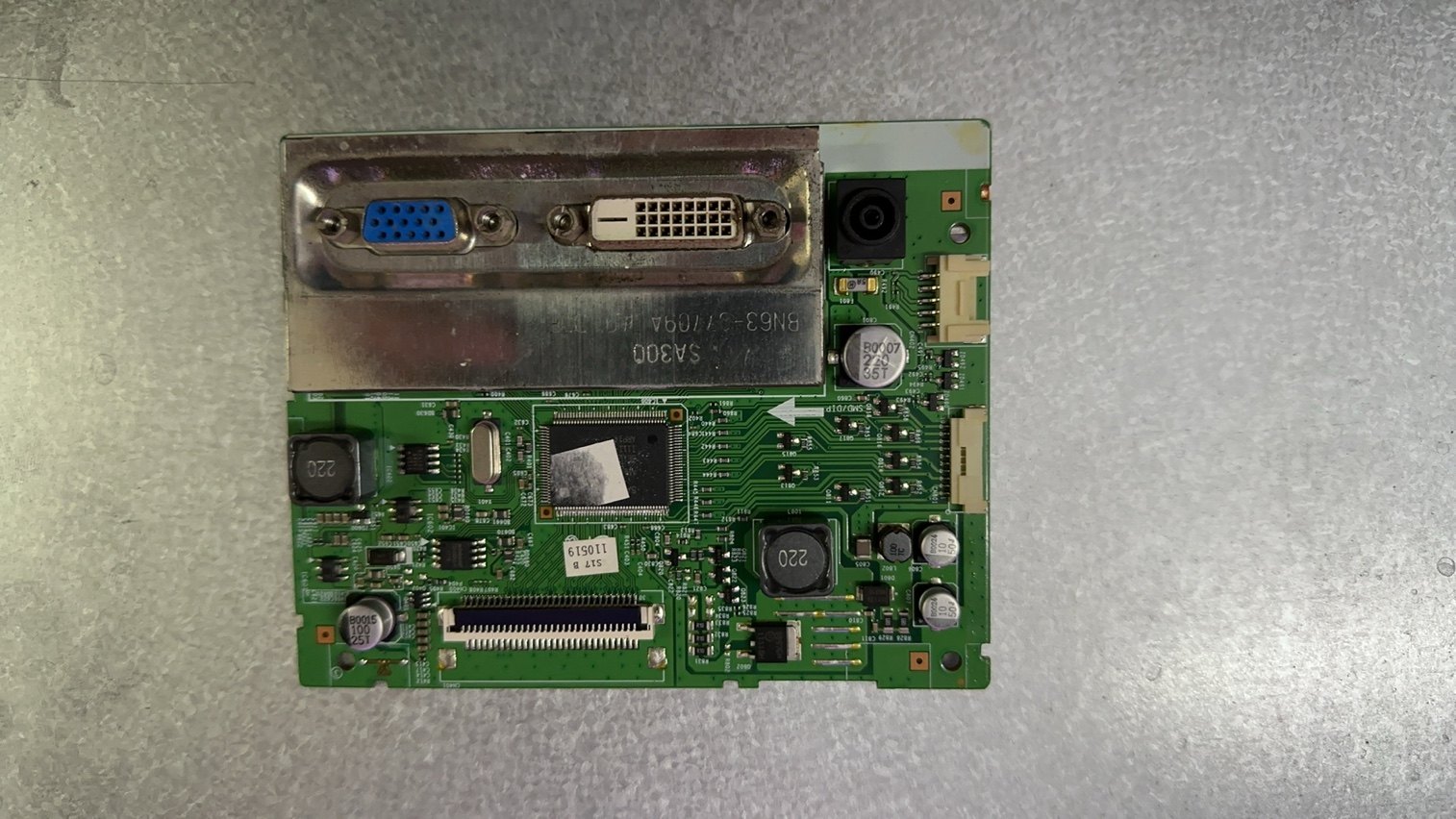 三星 S22A330B LS22A330BW E/XF驱动板 主板 背光LED10针 测好