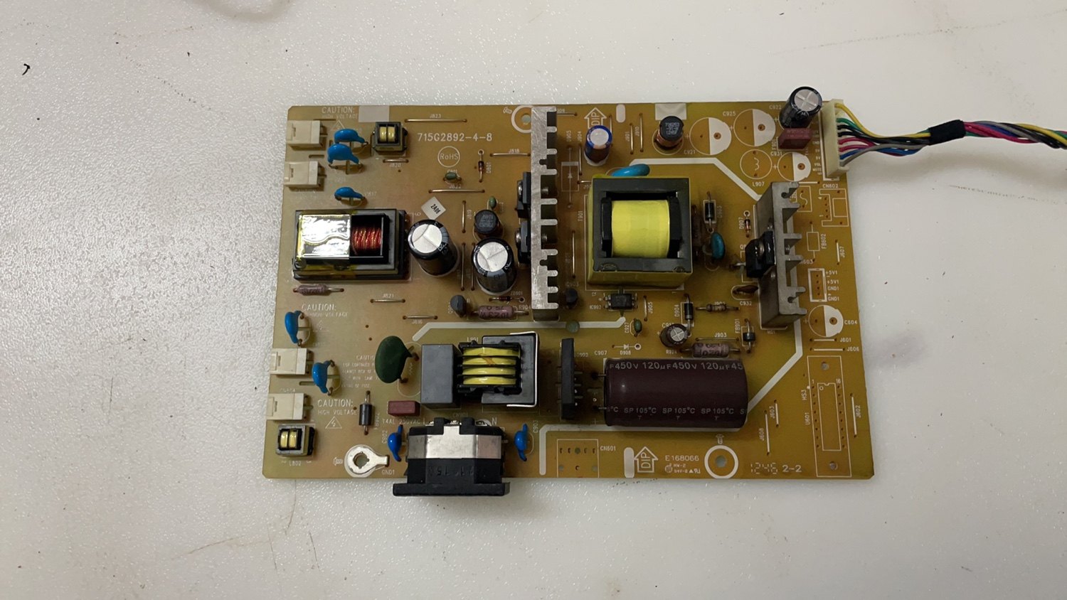 宏基Acer G225HQV 电源板715G2892-4-8测好