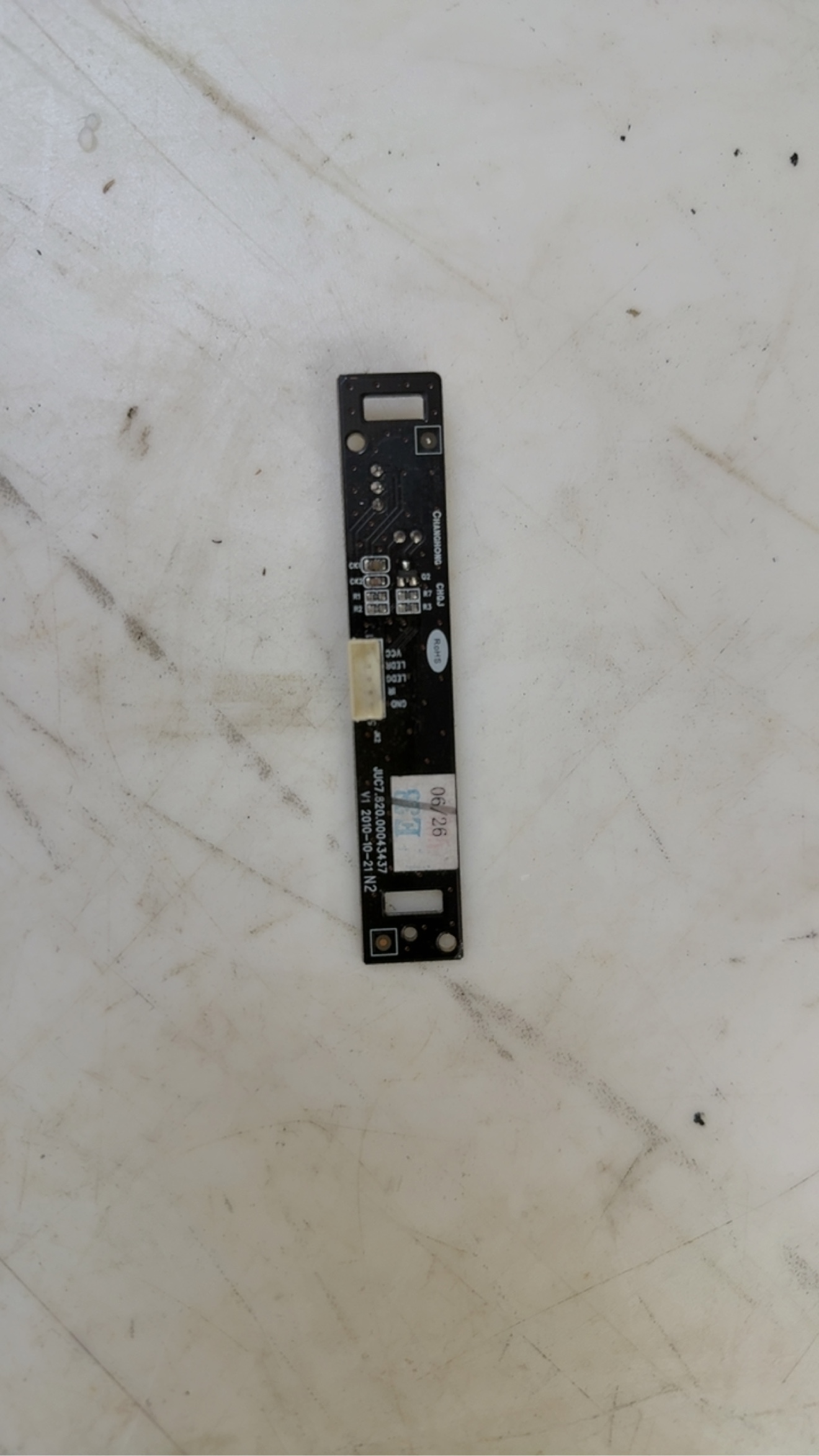 现货原装长虹3DTV32/42/46/55860IX遥控接收板JUC7.820.00043437