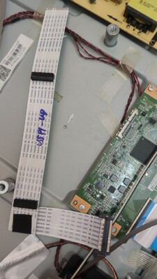 TCL L55P1-UD原装屏线排线屏LVU550ND1L