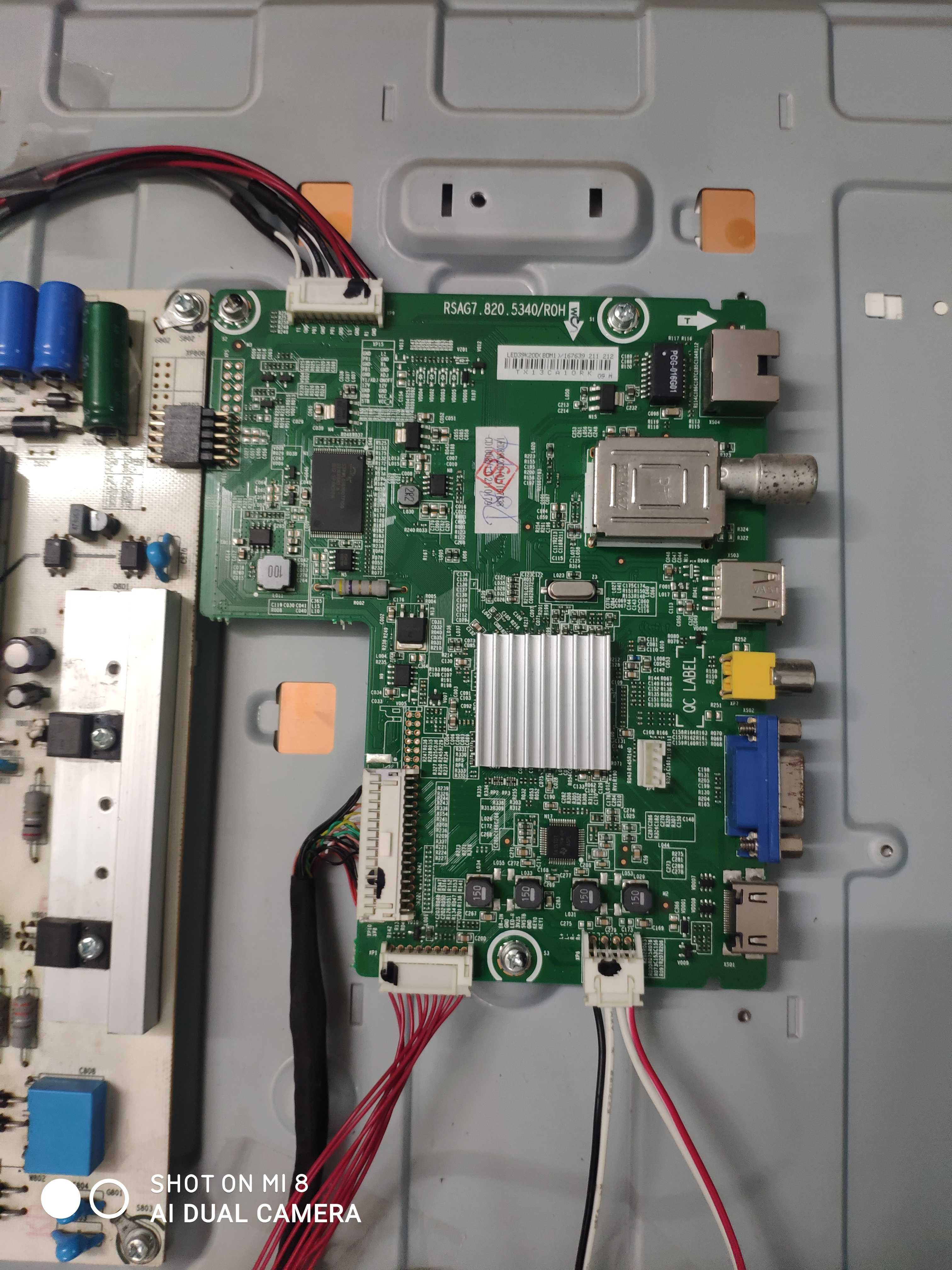 海信LED39K20D主板RSAG7.820.5340/ROH配奇美屏HD390DH-E01测好