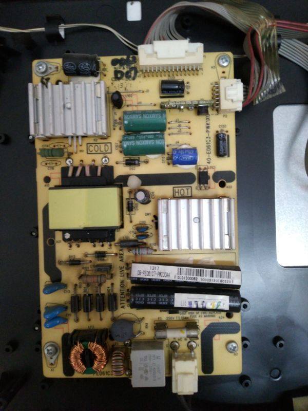 原装东芝 32L2300C 电源板 40-E061C3-PWH1XG测好