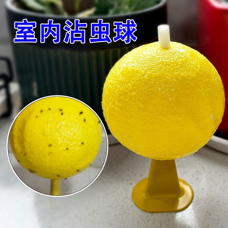室内无毒果蝇小飞虫诱捕粘蝇球