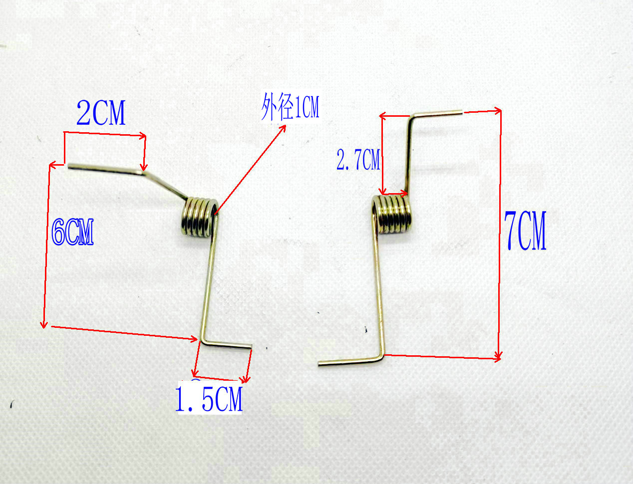 半自动洗衣机盖子弹簧正反弹簧左右甩干门板簧洗涤盖板弹簧 配件