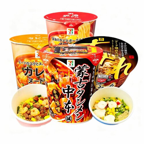 711便利店担担面荞麦面乌冬面