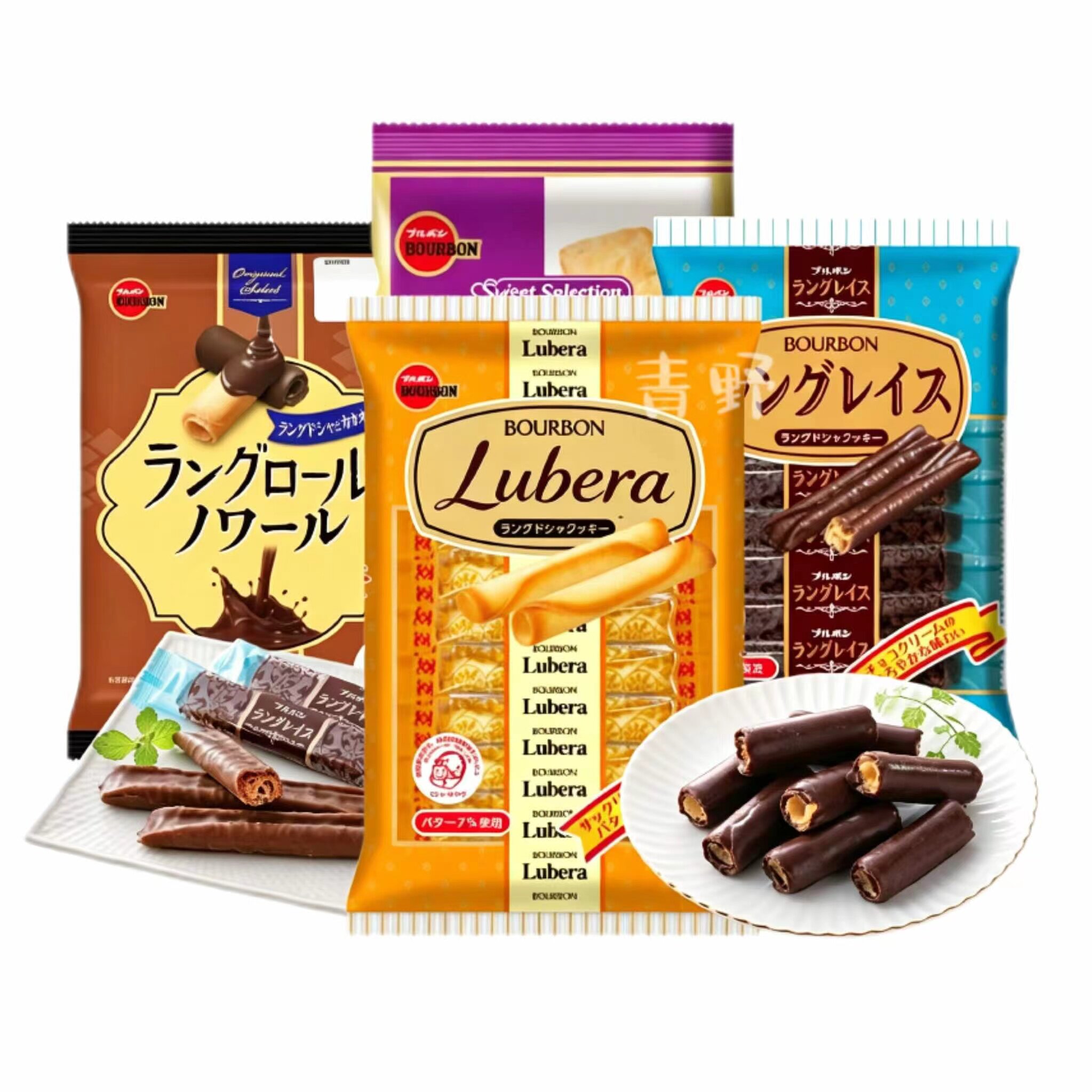日本直邮布尔本蛋卷饼干曲奇蛋糕芝士提子奶油夹心下午茶休闲零食
