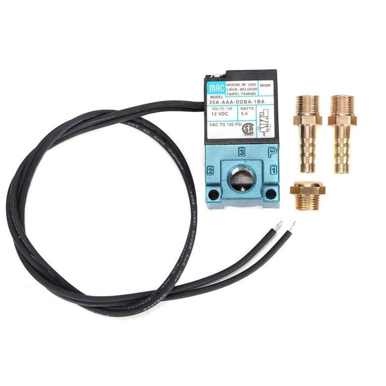 3端口DC12V 5.4W控制电磁阀,用于提升控制器 35A-AAA-DDBA-1BA