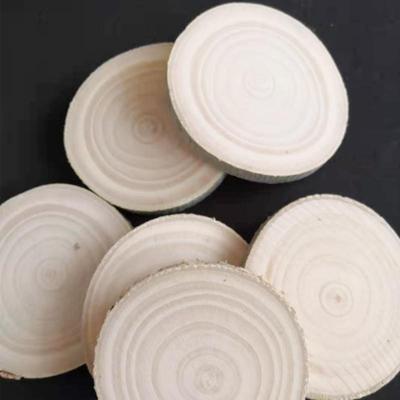 白蜡原木片年轮diy木头块装饰小圆木片材料手工绘画幼儿园木块