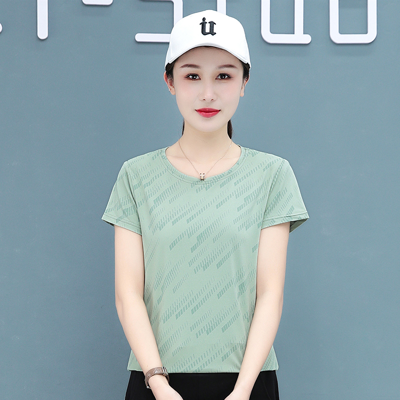 啄木鸟冰丝短袖女t恤夏季热卖