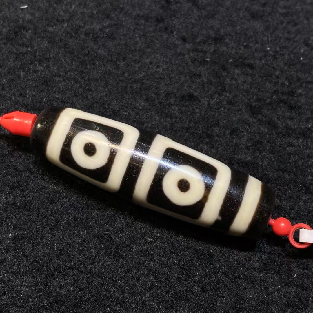 聚缘天珠【藏传古法地门四眼天珠】西藏天珠西藏特色手工艺品