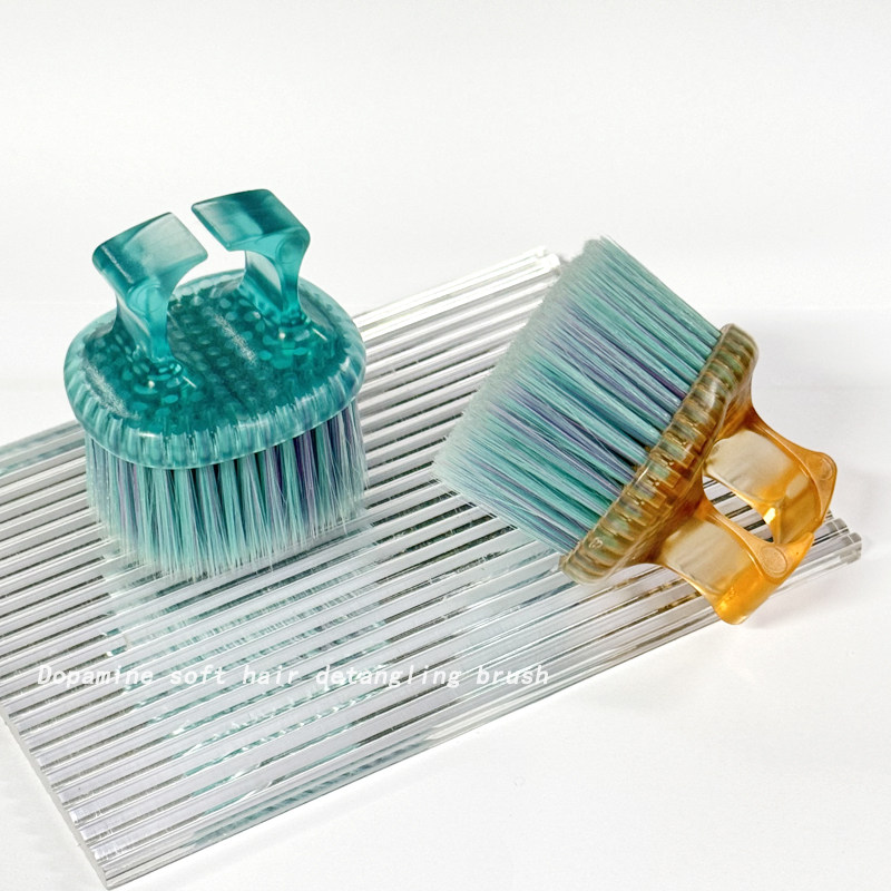 理发店扫头发刷子软毛扫清理头发复古指环刷雕刻清洁刷美甲粉尘刷