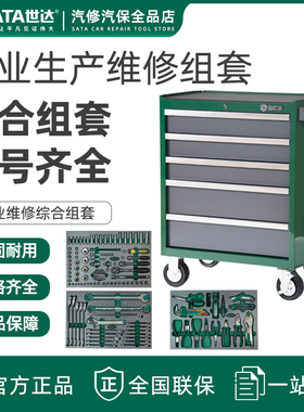 世达09951工具09950工业生产维修综合组套176件761件工具车套装