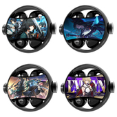 通用 降噪定制夹入耳式 绝区零蓝牙耳机游戏周边联名无线二次元 新款