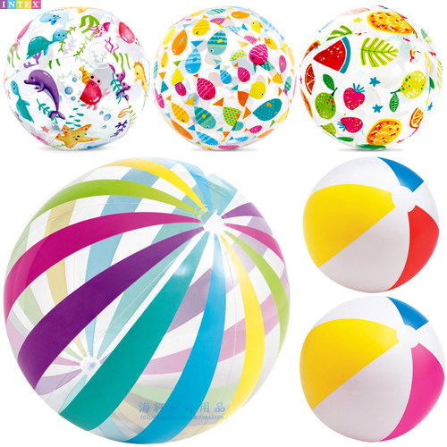 水上充气沙滩球大排球玩具球儿童