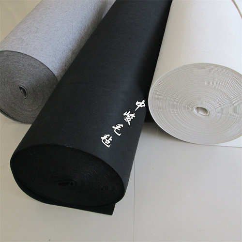 书画羊毛毡国画吸墨毯毛笔书法字垫字帖包邮80*120绘画背景布包邮