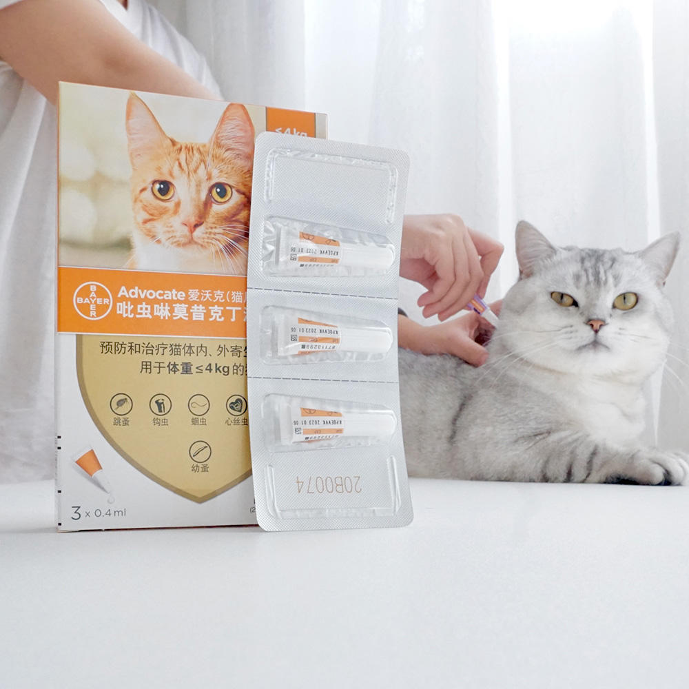 爱沃克猫驱虫药体内外同驱送罐头