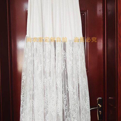 白色蕾丝半身裙女2025新款